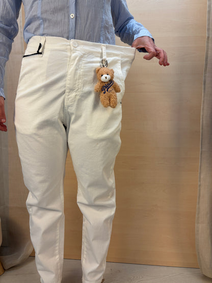 Chino bianco carrot fit - Please