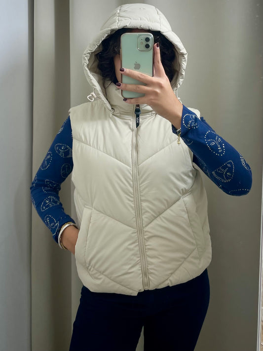 Gilet imbottito - color Sabbia