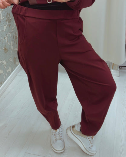 Tuta Roger - in punto Milano Burgundy