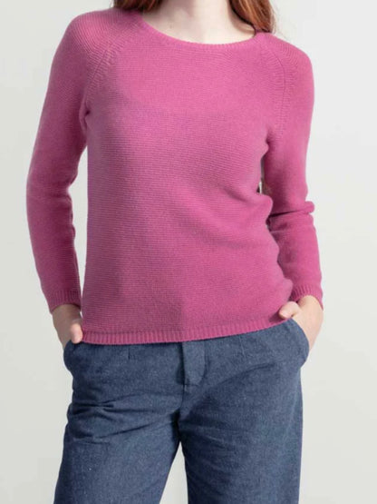 Giulietta Maglia cashmere rigenerato - Rosa Confetto