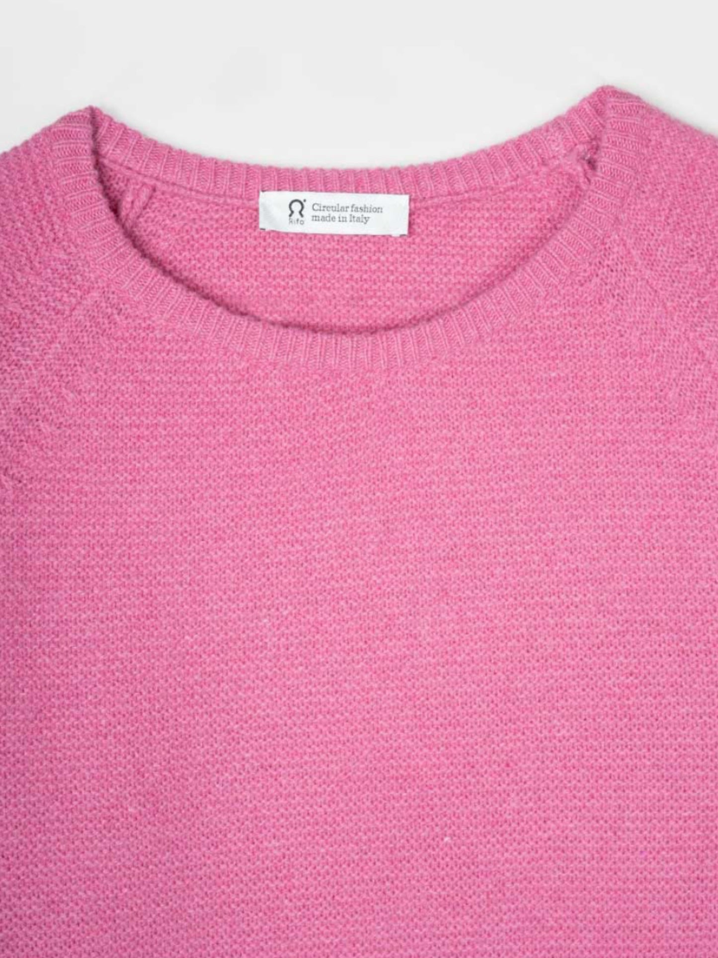 Giulietta Maglia cashmere rigenerato - Rosa Confetto