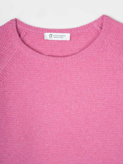 Giulietta Maglia cashmere rigenerato - Rosa Confetto