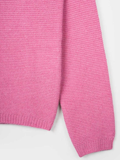 Giulietta Maglia cashmere rigenerato - Rosa Confetto