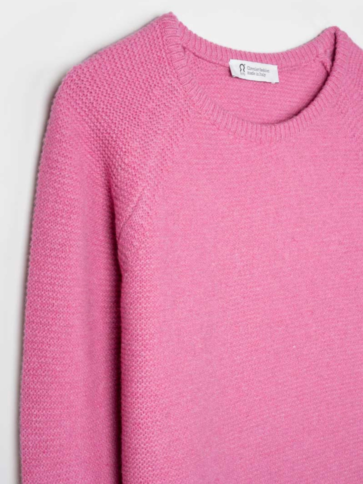 Giulietta Maglia cashmere rigenerato - Rosa Confetto