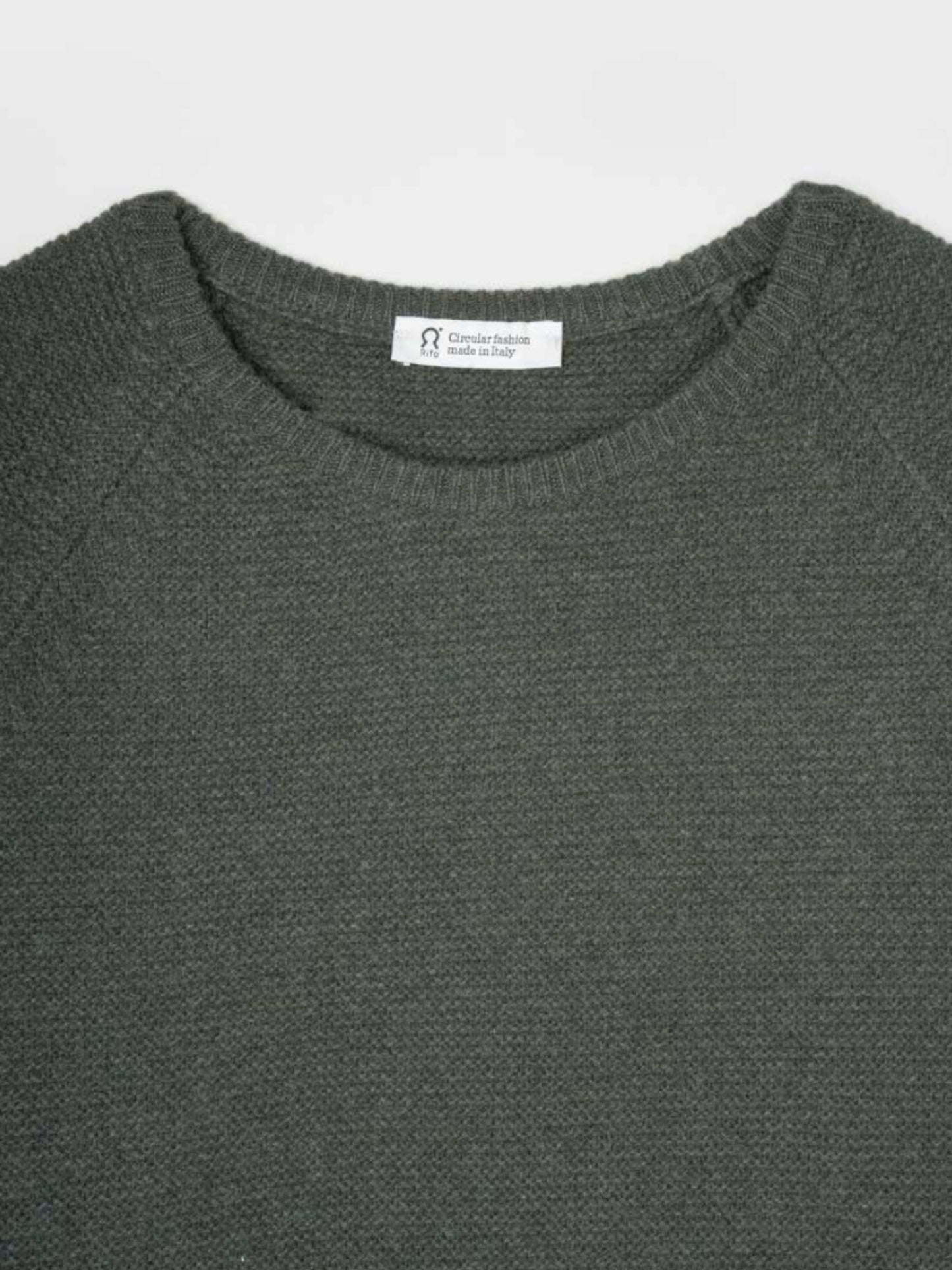 Giulietta Maglia cashmere rigenerato - Verde Foresta