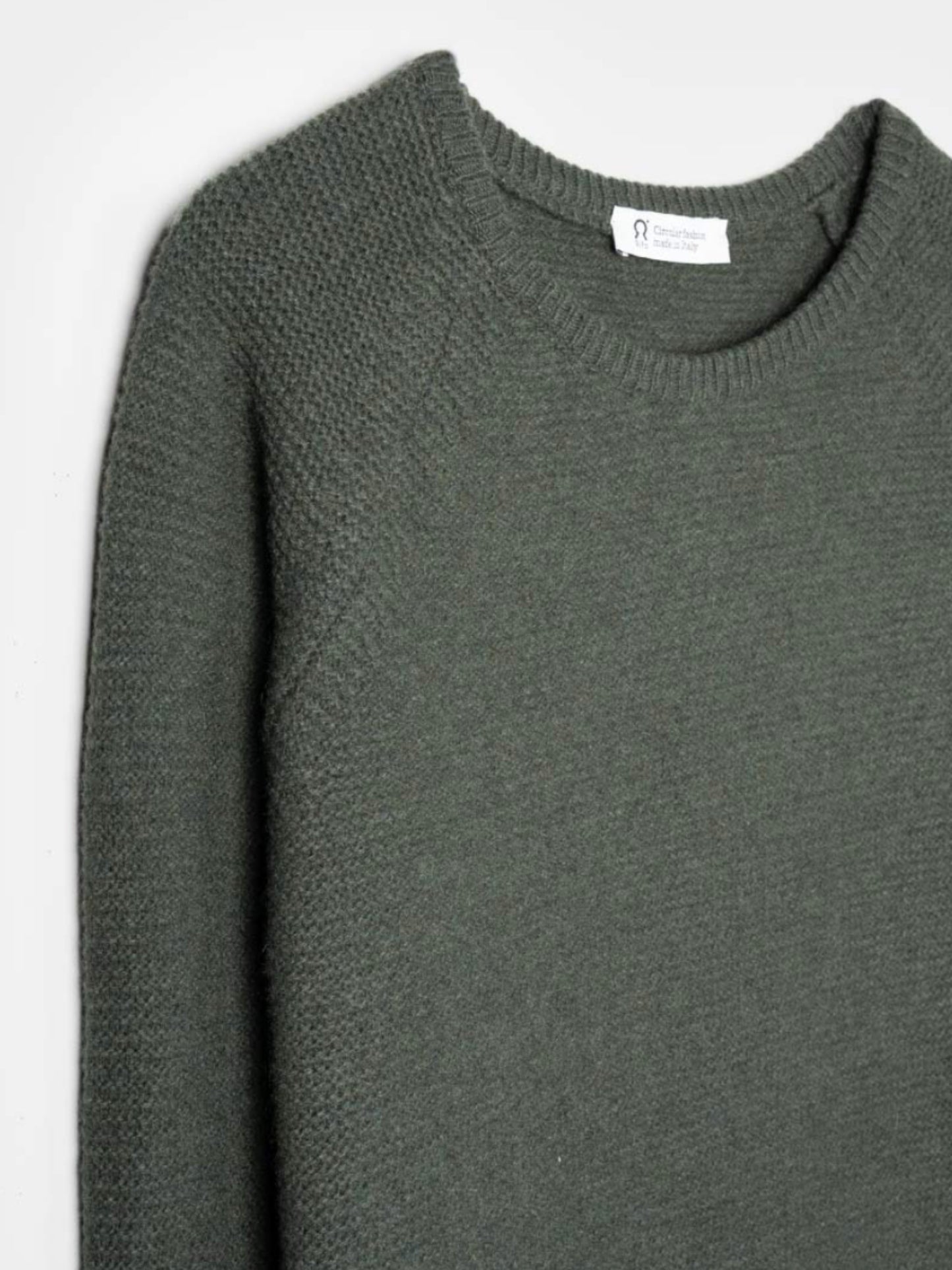 Giulietta Maglia cashmere rigenerato - Verde Foresta