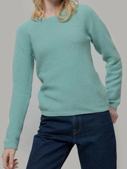 Giulietta Maglia cashmere rigenerato - Verde Menta