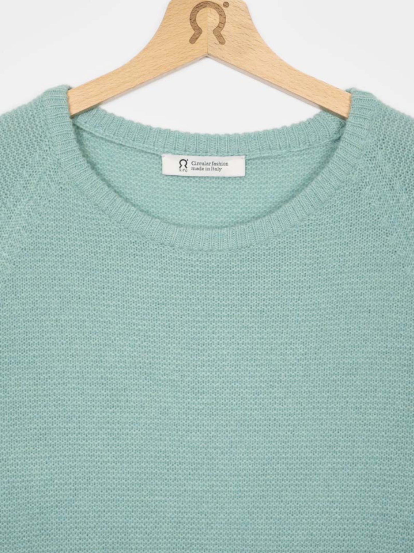 Giulietta Maglia cashmere rigenerato - Verde Menta