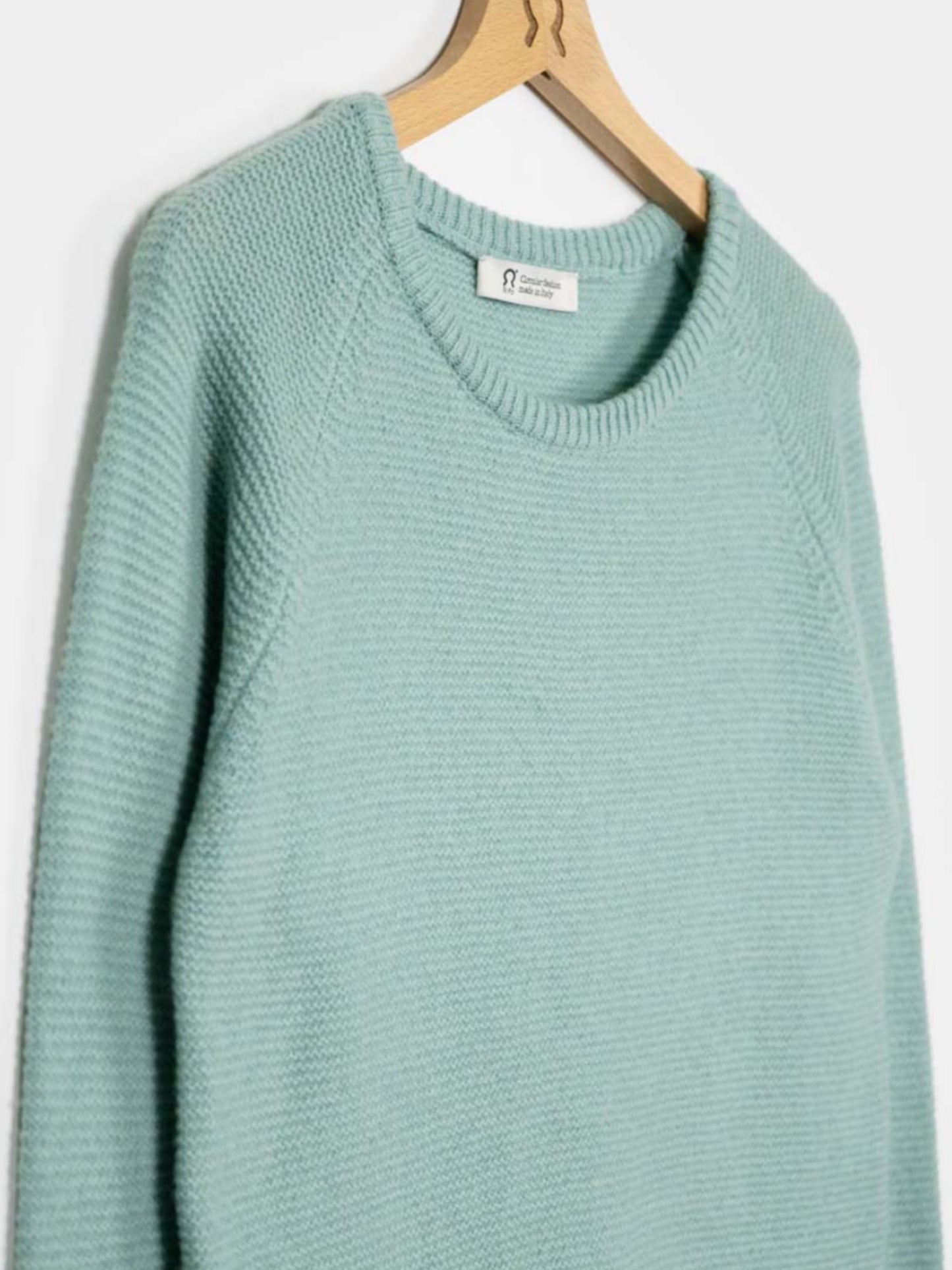 Giulietta Maglia cashmere rigenerato - Verde Menta