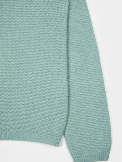 Giulietta Maglia cashmere rigenerato - Verde Menta