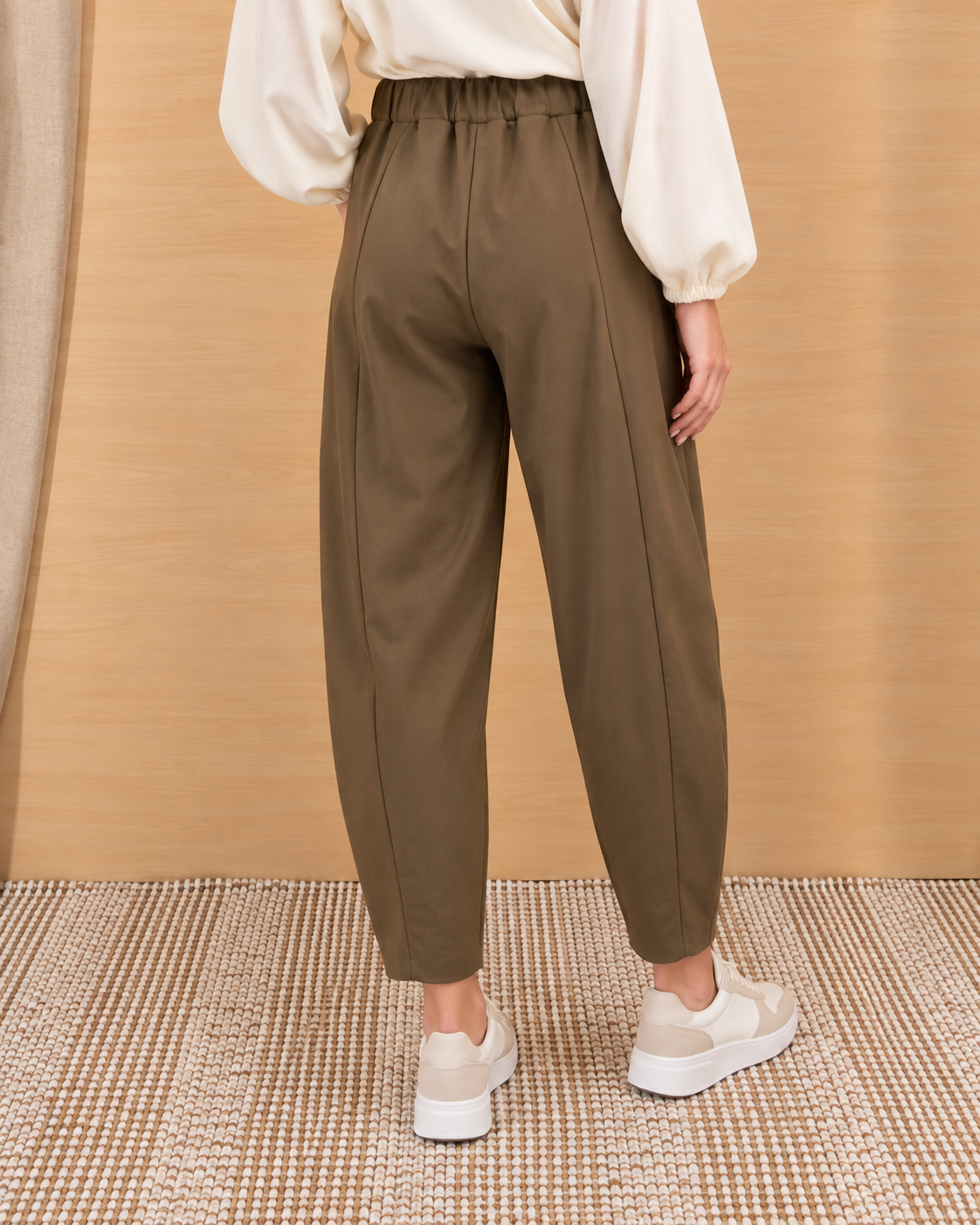 Pantalone Balloon – Fango