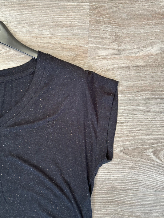 T-shirt nera lison