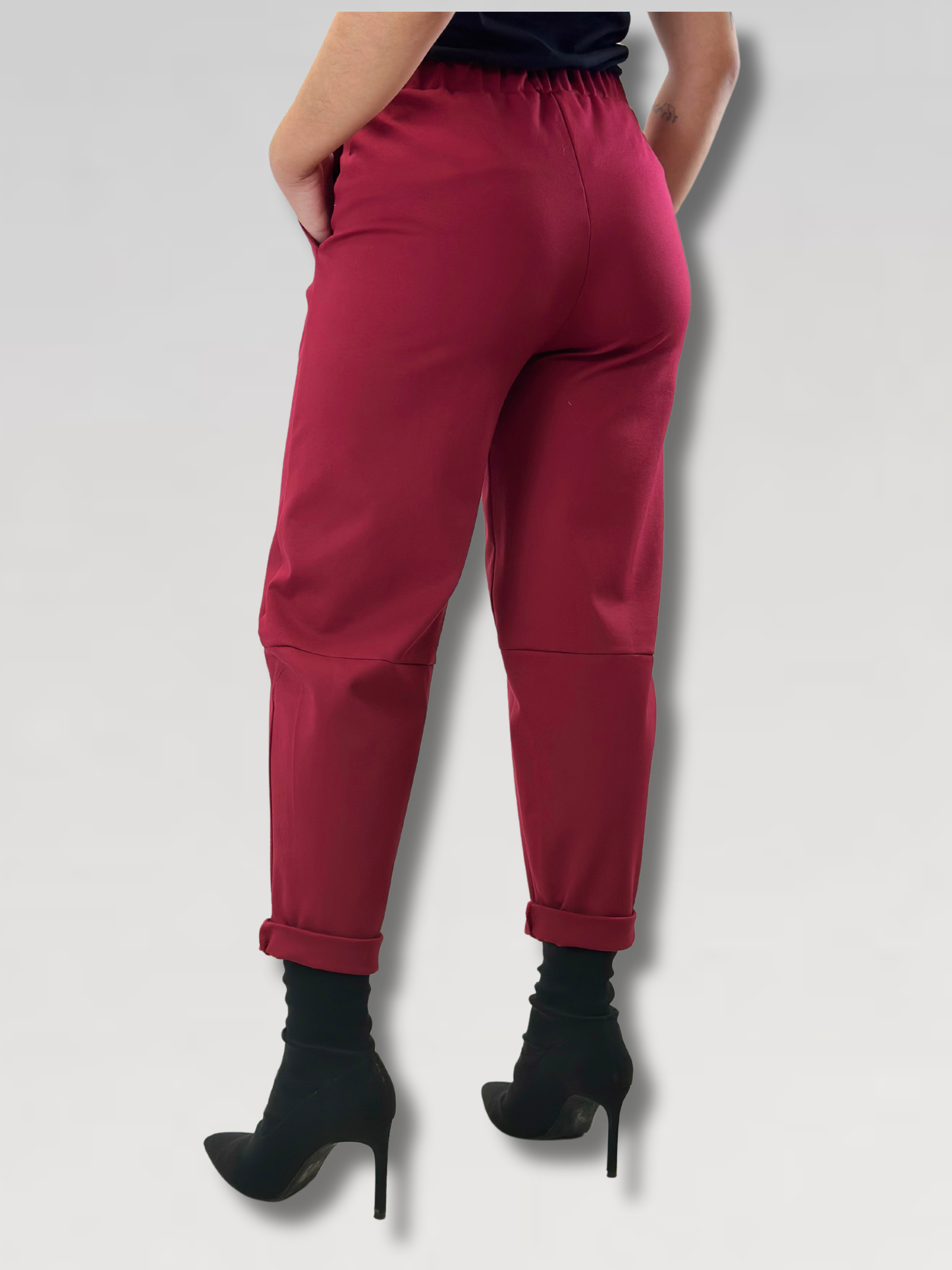 Pantalone Ovetto Lina - Rosso