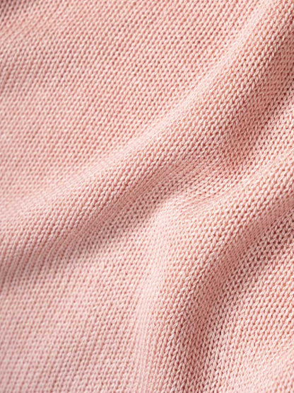 Vanessa Cardigan viscosa - Rosa Quarzo